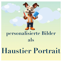 personalisierte Bilder als Haustier Portrait